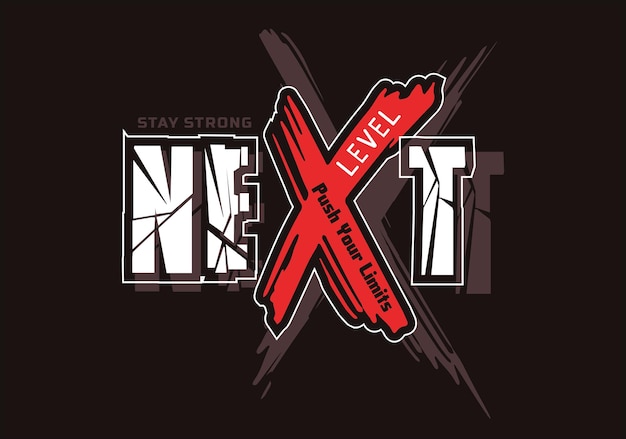 Diseño de camisetas y prendas de tipografía de próxima generación.