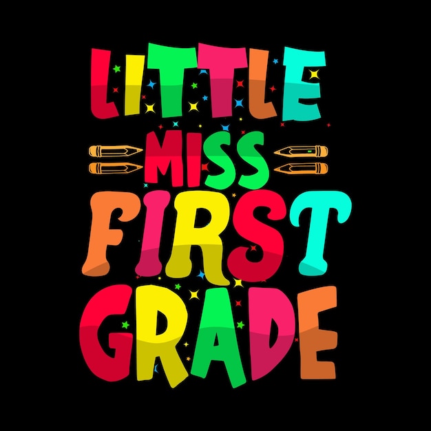Diseño de camisetas de regreso a la escuela