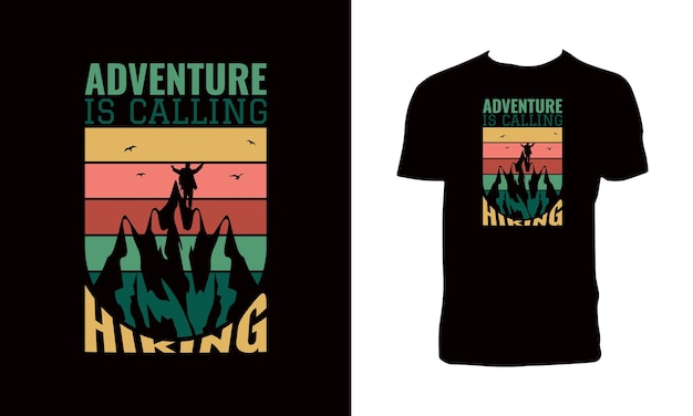 Diseño de camisetas para senderismo