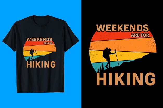 Diseño de camisetas para senderismo