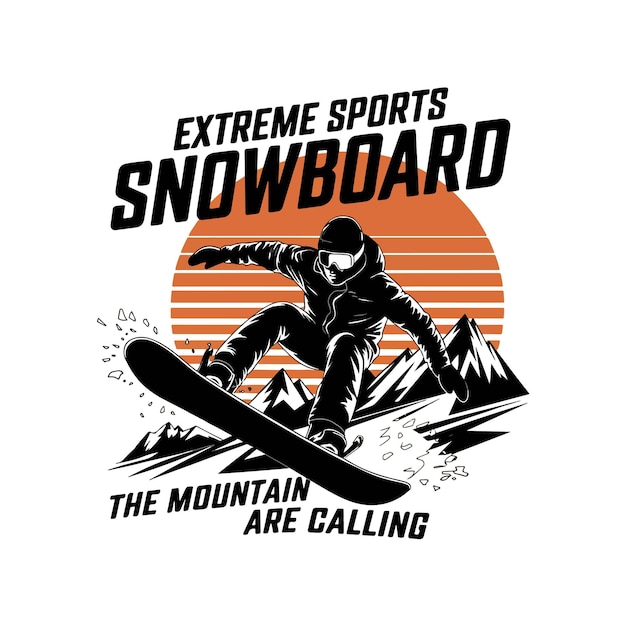 Diseño de camisetas de snowboard