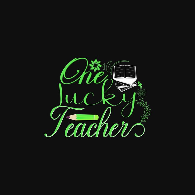 Diseño de camisetas de St Patrick, tipografía de St Patrick, ilustración vectorial