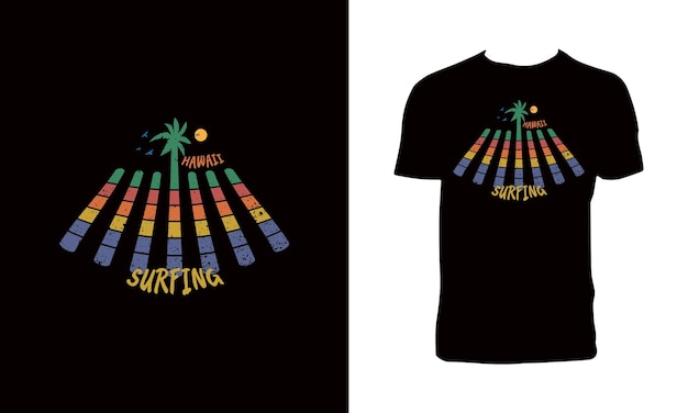 Diseño de camisetas de surf