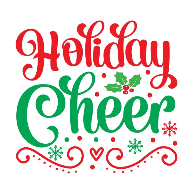 Diseño de camisetas SVG de Navidad