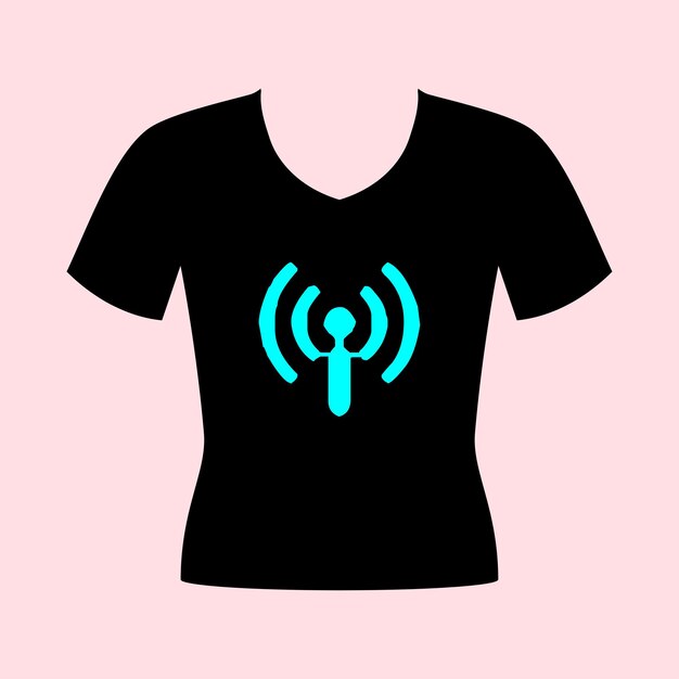 diseño de camisetas de tecnología para mujeres