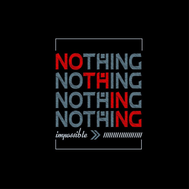 Diseño de camisetas de tipografía minimalista diseño gráfico de camisetas