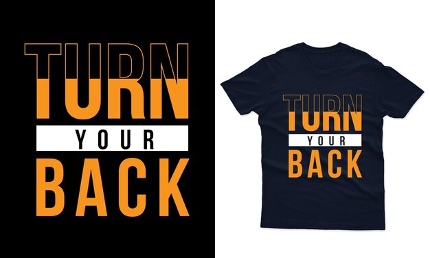 Diseño de camisetas de tipografía moderna vectorial