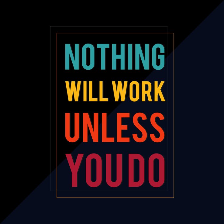 Diseño de camisetas de tipografía motivacional e inspiradora, vectorial