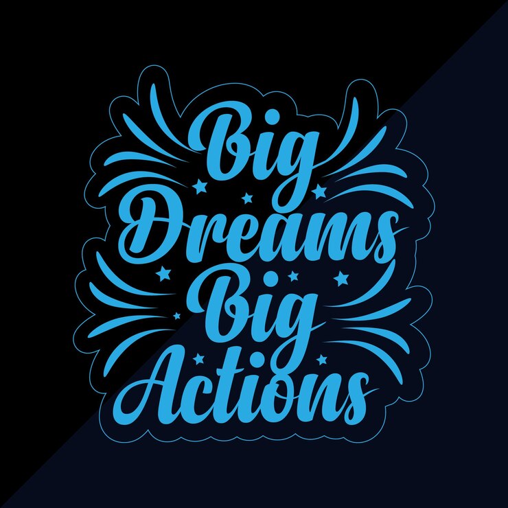 Diseño de camisetas de tipografía motivacional e inspiradora, vectorial