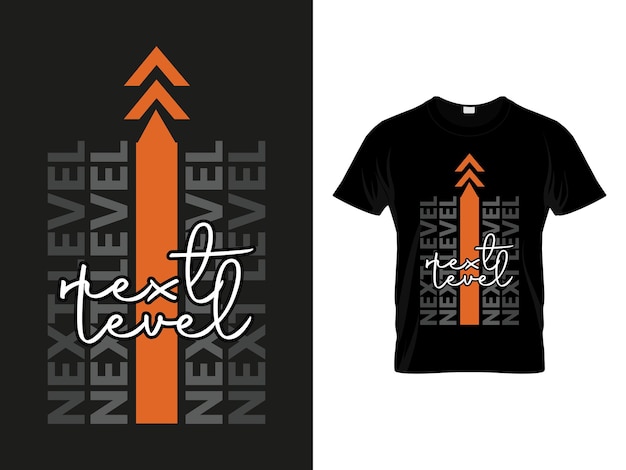 El diseño de camisetas de tipografía de siguiente nivel