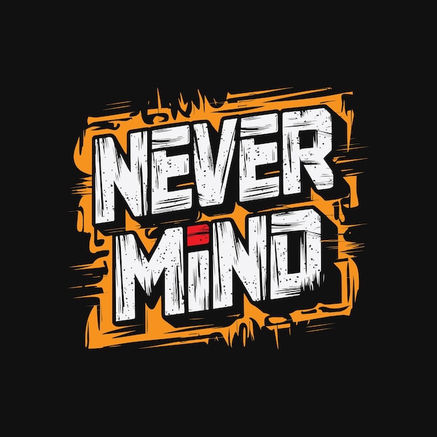 Diseño de camisetas de tipografía vectorial de graffiti motivacional