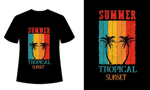 Diseño de camisetas de tipografía vintage y retro de verano, tiempo de vacaciones, verano familiar, horario de verano, surf