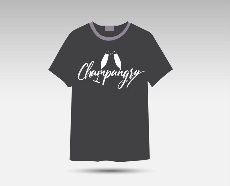Diseño de camisetas tipográficas personalizadas