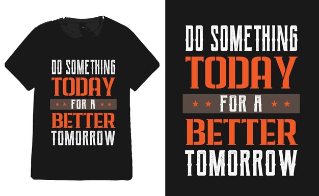 Diseño de camisetas tipográficas