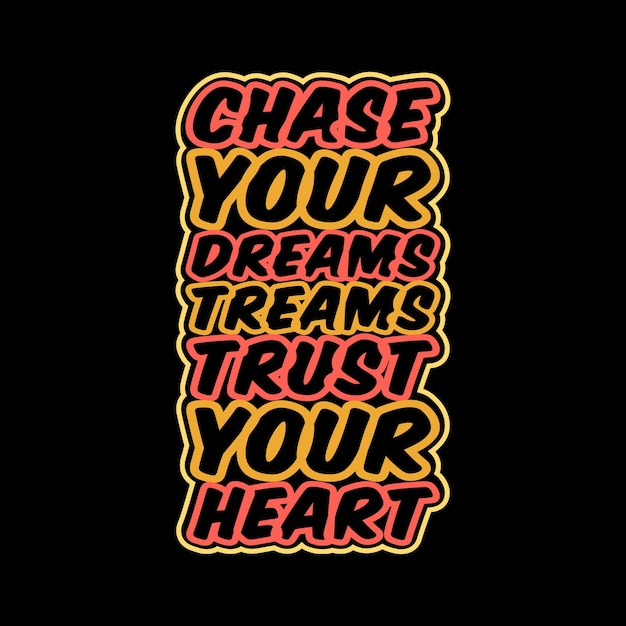 Diseño de camisetas tipográficas