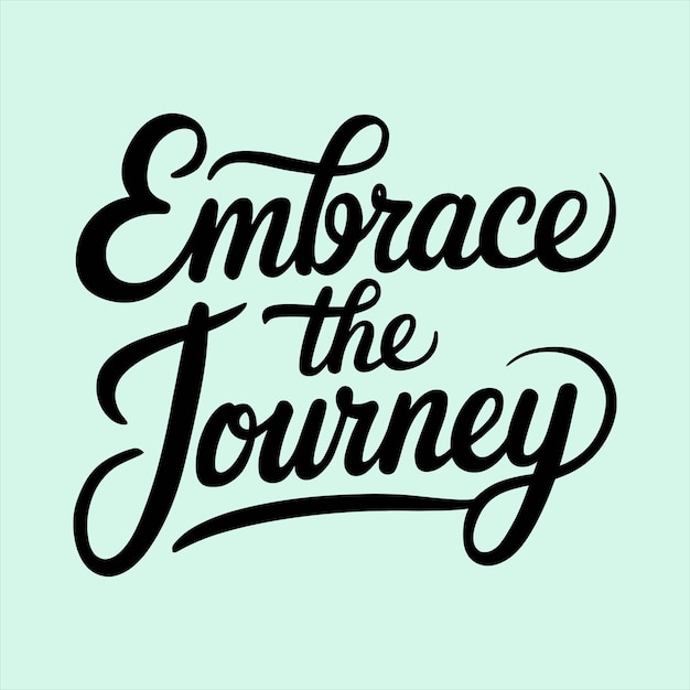 Diseño de camisetas vectoriales de tipografía motivacional