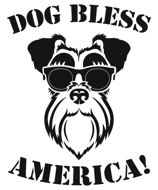 Vector diseño de camisetas vectoriales de tipografía premium para perros