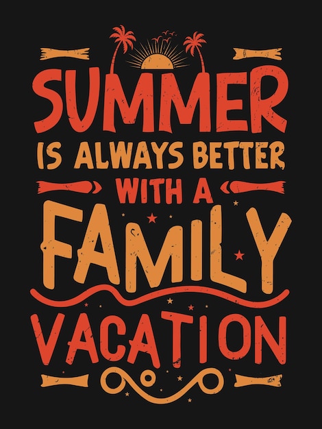 Diseño de camisetas de verano para vacaciones de playa Este diseño para