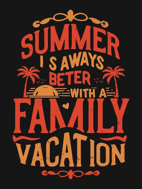 Diseño de camisetas de verano para vacaciones de playa Este diseño para