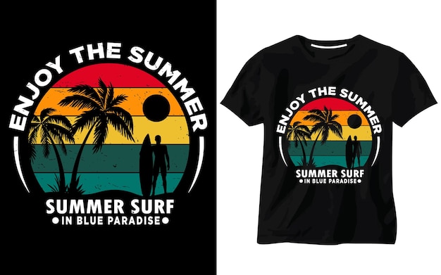 Diseño de camisetas de verano