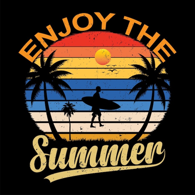 Diseño de camisetas de verano