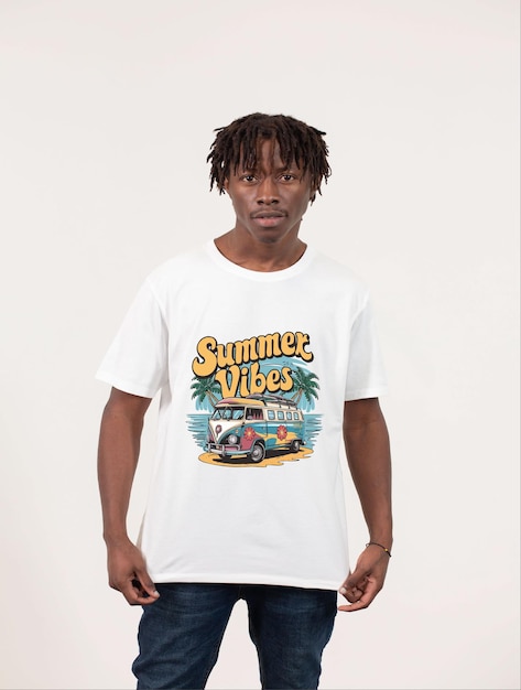 Diseño de camisetas de verano