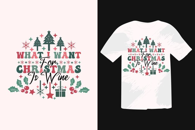 Diseño de camisetas de vino de Navidad divertidas Citas de Navidad divertidas Cita de invierno Navidad diciendo vacaciones
