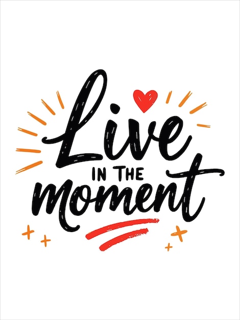 Diseño de camisetas para Vivir el momento