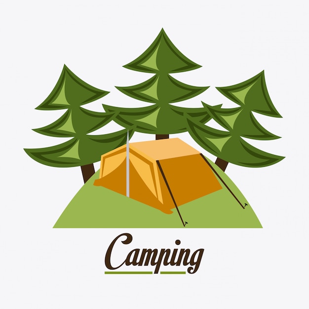 Diseño de camping.