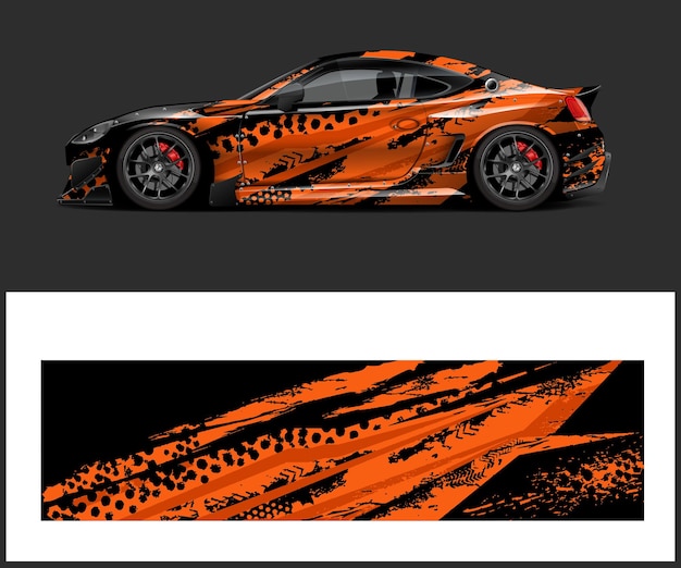 diseño de car Wrap para empresa de publicidad de vehículos