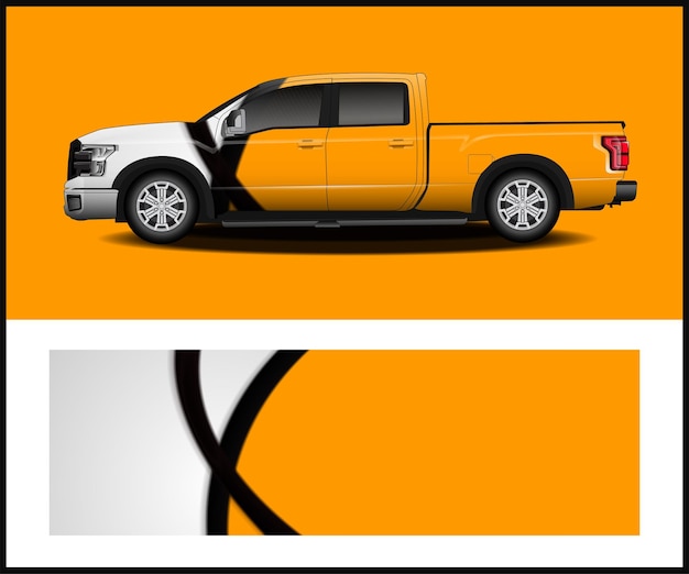 diseño de car Wrap para empresa de publicidad de vehículos