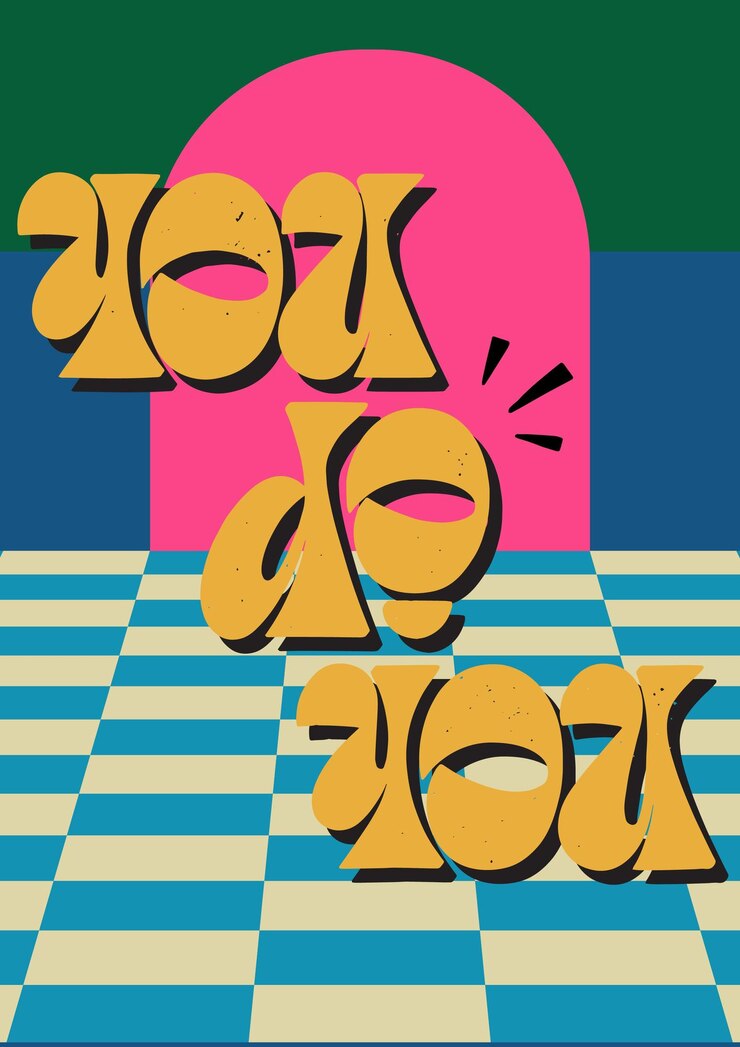 Vector diseño de carteles clásicos retro pop