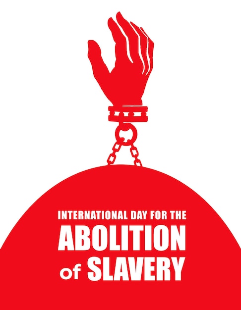 Diseño de carteles para el Día Internacional para la Abolición de la Esclavitud