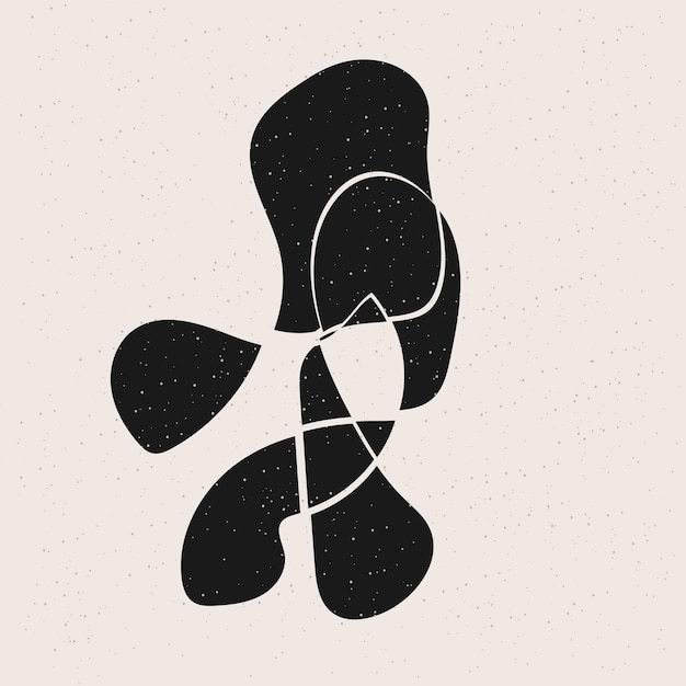 Diseño de carteles gráficos minimalistas abstractos Diseño artístico de patrones Ilustración de fondo
