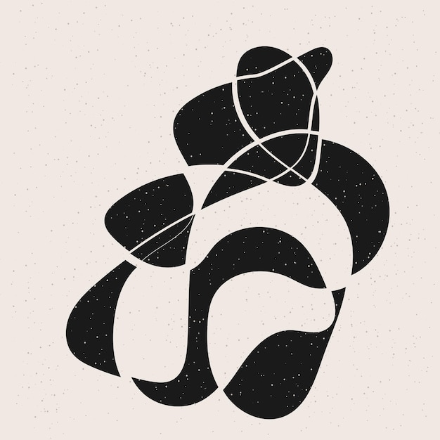 Diseño de carteles gráficos minimalistas abstractos Diseño artístico de patrones Ilustración de fondo
