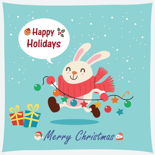 Diseño de carteles navideños antiguos con personajes vectoriales de Santa Claus