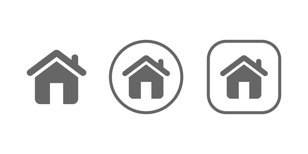 diseño de casas para varios objetos de señalización