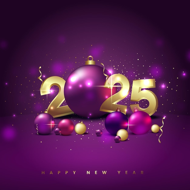 diseño de celebración de feliz año nuevo