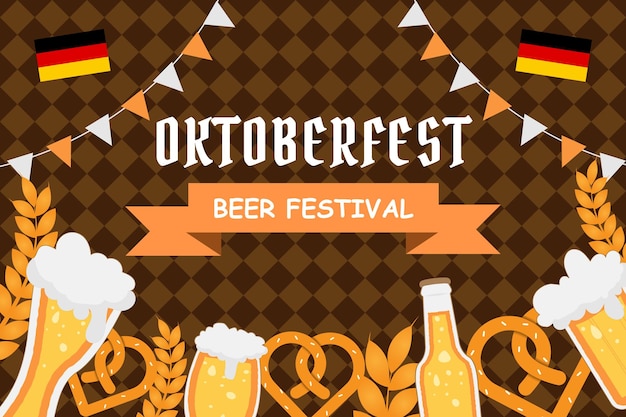 Diseño de celebración Oktoberfest