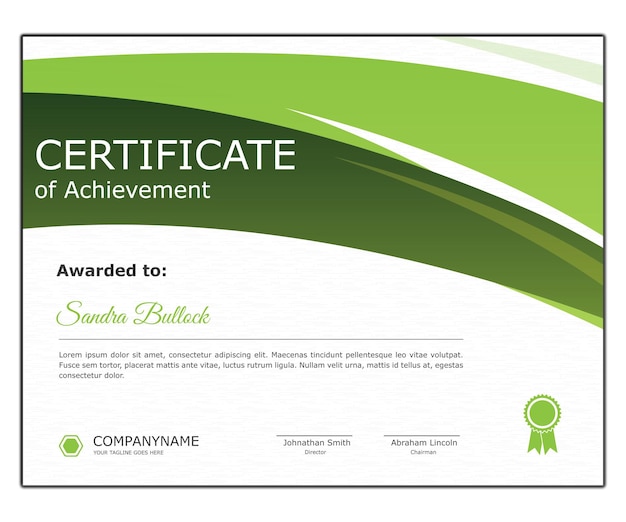 Diseño del certificado 3