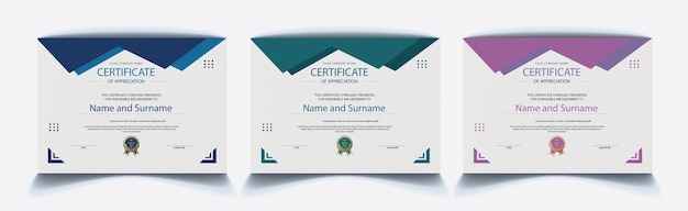 Diseño del certificado