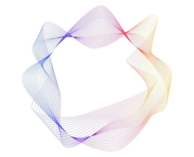 Diseño para la ciencia Estilo de vida saludable Fitness Bienestar médico Orgánico para diseño web Banner paquete de folleto Icono Logotipo y fondo hecho de puntos circulares Líneas y espirales Geométricas