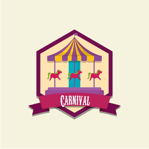 diseño de circo de carnaval