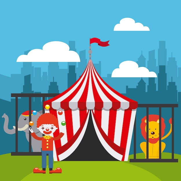 diseño de circo