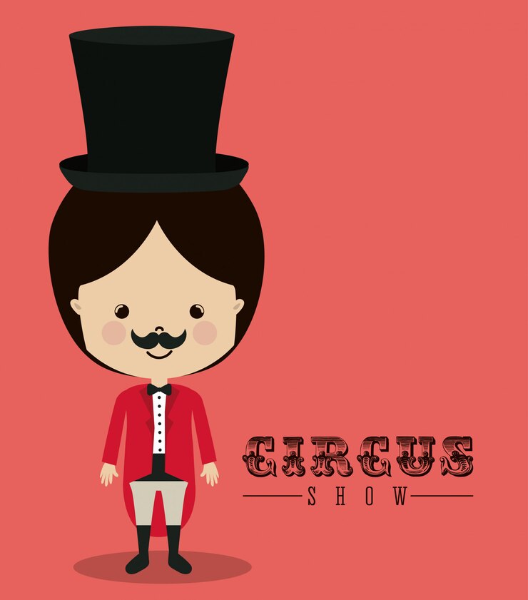 Vector diseño de circo