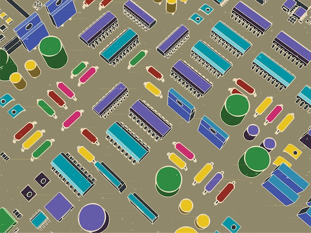 Diseño de circuitos retro