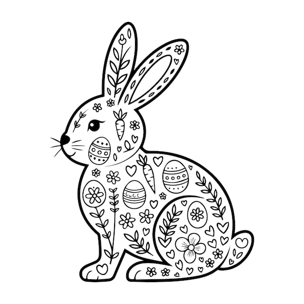 Diseño de citas de conejo de Pascua Ilustración vectorial de Pascua Peeps Diseño de camisa de Pascua Svg