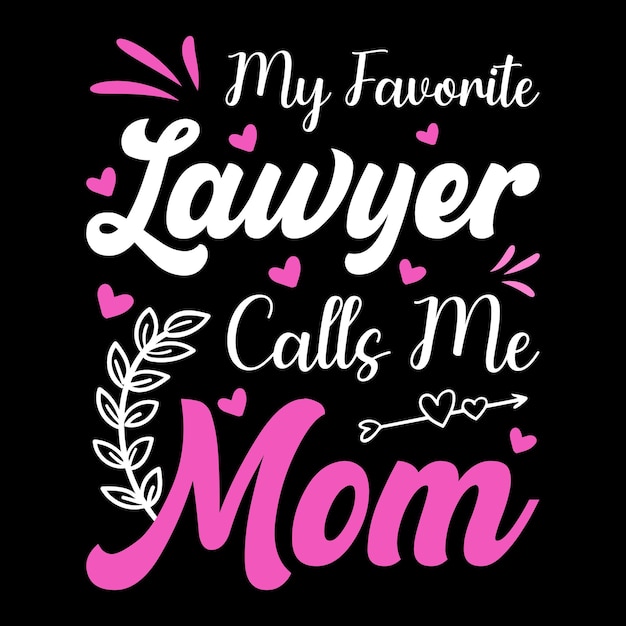 Diseño de citas de letras tipográficas de abogado, regalo de abogado, estudiante de abogado, diseño de camiseta de abogado