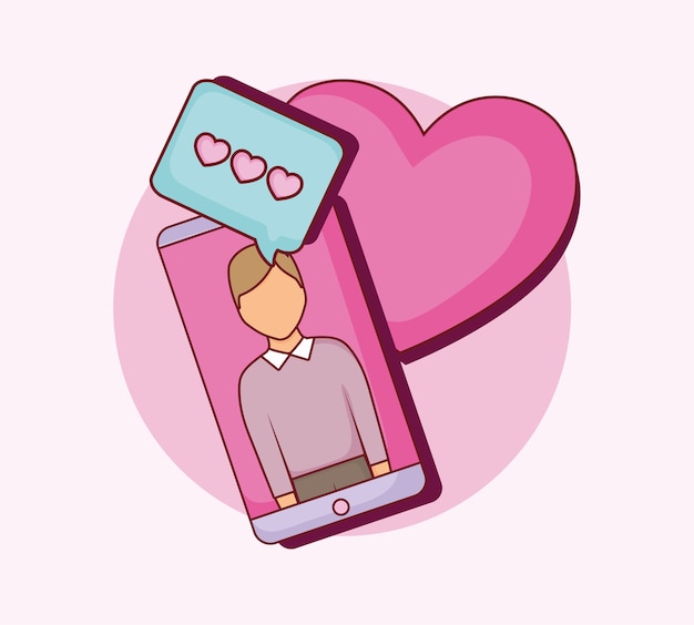diseño de citas en línea con teléfono celular