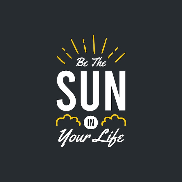 Diseño de citas de tipografía de letras motivacionales Letras estilo escrito a mano